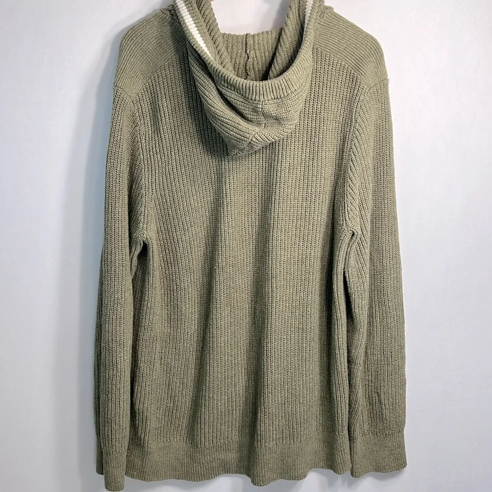Roots Long Sleeve 100% Cotton Sweater Hoodie size L - Picture 7 of 8